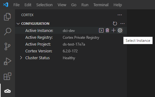 Select Active Instance